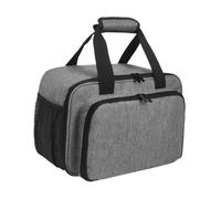 Sac de rangement de peinture acrylique avec séparateurs amovibles, capacité de 54 bouteilles, fournitures artistiques, trousse à crayons pour artistes, débutants, voyage, 35 x 18 x 21 cm