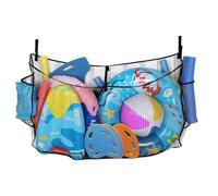 Sac De Rangement De Piscine De Grande Capacité, Filet De Rangement En Flotteur De Piscine, Piscines Pliables Organisateur En Mailles Suspendues, Porte-jouets De Clôture Au Bord La Piscine Pour enfant
