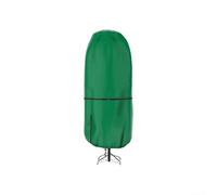 Sac de rangement de protection en tissu Oxford 210D pour sapin de Noël, imperméable, résistant à la poussière, aux déchirures et fermeture réglable (1,5 m, vert émeraude)