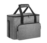 Sac de rangement de protection pour centrale électrique extérieure avec double poche à fermeture éclair, design résistant à l'eau pour générateur solaire