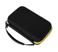 Sac de rangement de protection pour jouets éducatifs GiiKER Huarongdao, étui de rangement compact avec double fermeture éclair et poches en maille, pochette de voyage portable (jaune)