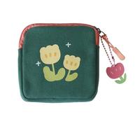 Sac de Rangement de Serviette énique - Support de Tampon élégant avec Motif de Fleur, Support de Tampon avec imprimé | Soupche de Produit féminin, Organisation d'époque, Panty Liners Filles, voyag