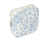 Sac de rangement de tampons sanitaires - Sacs sanitaires | Sac d'époque | Poule de tampon de grande capacité | Périodes organisatrices à fermeture éclair des pads menstruels | Boîte de stockage de ser