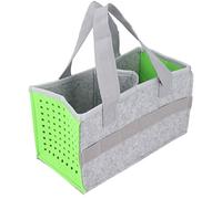 Sac de Rangement de Transport Portable, étui en Tissu Feutre Supplémentaire pour Toniebox Player Starter Set Sac de Rangement de Voyage avec Poignée 26 X 13,7 X 14,4 Cm / 10,2 X (Vert)