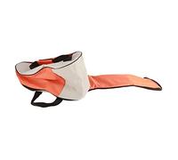 Sac de Rangement de tronçonneuse Boîte de Protection en Tissu Oxford léger Durable Rouge Orange Vert pour l' forestière (Orange et Blanc)