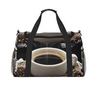 Sac de rangement de voyage de grande capacité pour grains de café et tasse - Sac de transport léger pour la nuit - Sac de voyage unisexe