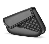 Sac de Rangement de Voyage Sacoches Latérales Moto Bras Oscillant pour Harley Sportster Iron 883 1200 Street 750, Sac Rangement Outils Réparation Cuir Imperméable