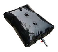 Sac de rangement d'eau, réservoir d'eau souple pliable avec robinet pour douche solaire d'été, bain de camping, collecte d'eau de pluie flexible en plein air
