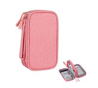 Sac de Rangement Double Couche pour Accessoires - Étanche, Cosmétique, Voyage, Bagages - Boîte Électronique