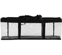 Sac de rangement d'outils en PVC Transparent avec fermeture à glissière Anti-poussière Grande capacité Organisateur d'outils pour l'entretien 61 X 15 X 21cm