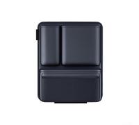 Sac de rangement en cuir imperméable pour coffre de voiture avec plusieurs compartiments pour un rangement soigné du véhicule, équipé de sangles solides pour une installation sûre