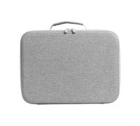 Sac de rangement en EVA compatible avec ECOVACS pour Mini EVA et pour robots de nettoyage Winbot avec compartiment en maille haute capacité et fermeture éclair bidirectionnelle (gris)