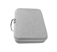 Sac de rangement en EVA pour Huojing H5 et H7pro pour robot de nettoyage Windows, étui de protection portable rigide avec poignée et double fermeture éclair (gris)