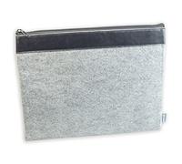 Sac de rangement en feutre gris A4