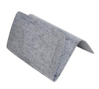 Sac de rangement en feutre pour faciliter le chevet - Organisez vos essentiels et désencombrez votre espace (gris clair)