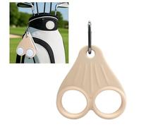 Sac de rangement en silicone pour testicules de balle de golf, sac de rangement pour balles de golf, sac de rangement portable pour chariot de golf ou ceinture, cadeau farce fausse affaissée