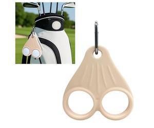 Sac de rangement en silicone pour testicules de balle de golf, sac de rangement pour balles de golf, sac de rangement portable pour chariot de golf ou ceinture, cadeau farce fausse affaissée
