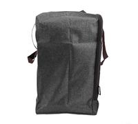 Sac de rangement en tissu Oxford avec protection imperméable pour vêtements et couettes, pour organiser la literie, les serviettes, les couvertures avec un grand espace de rangement (gris clair, L)