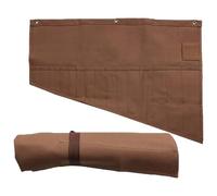 Sac de Rangement en Toile pour l'organisation des Outils - 30 cm, Organiseur Multi-Poches, Pochette Utilitaire Enroulable | Sac de Transport Compact et Robuste pour techniciens, constructeurs