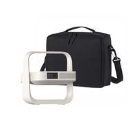 Sac de rangement épais et portable XGIMI Elfin Flip Projecteur portable Avec bandoulière réglable et poche en filet pour accessoires, Noir doux