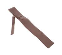 Sac de rangement étanche en cuir synthétique pour baguettes de batterie - Étanche à la poussière - Accessoires pour instruments de percussion