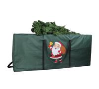 Sac de rangement étanche pour sapin de Noël - Conteneur de vacances robuste avec poignées, organisateur pour décorations saisonnières protection contre la poussière et l'humidité | Festive