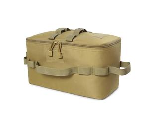 Sac de Rangement extérieur Robuste à Coque Dure, Organisateur modulaire pour ustensiles de Camping, Sac à Outils résistant à l'eau avec Sangle pour randonnée, Chasse, Urgence Automobile
