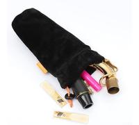 Sac de rangement flexible pour saxophones, conçu pour les modèles alto et ténor avec matériau en coton doux et fonctions de transport facile (B)