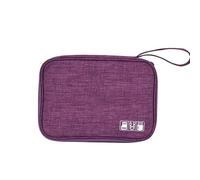 Sac de Rangement for câbles de Jeu, Sac de Voyage for Accessoires électroniques, Organisateur for câbles, Disque Flash, Chargeur, Banque d'alimentation Organisateur De CâBles(Purple)