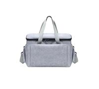 Sac de rangement for poussette d'enfants, sac de voyage suspendu de grande capacité for maman, porte-bouteille, sacs à couches, accessoires de poussette for enfants(GRAY)