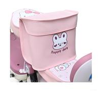 Sac de rangement imperméable à suspendre pour vélo électrique en polyester avec motif dessin animé mignon et résistant aux rayures pour surface en couleur ours marron (C)
