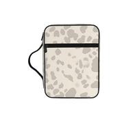 Sac de rangement imperméable avec poches zippées, idéal pour l'église et l'école Motif léopard Marron