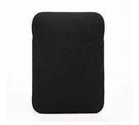 Sac de rangement imperméable en néoprène épais pour ordinateur portable, noir, 17 x 23 cm