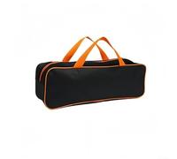 Sac de rangement imperméable en tissu Oxford 600D pour outils de barbecue avec poignée large confortable et design pliable pour une utilisation facile en extérieur (orange 38 cm)