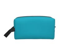 Sac de rangement imprimé aigle - Trousse de toilette de voyage durable, pochette de rangement portable pour maquillage et cosmétiques avec fermeture éclair, Bleu Dianzi, Taille unique