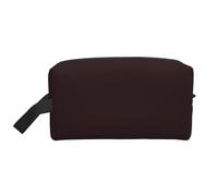 Sac de rangement imprimé cochon d'Inde avec lunettes - Trousse de toilette de voyage durable, accessoire d'emballage en toile portable pour le quotidien, la salle de sport et les voyages, Prune