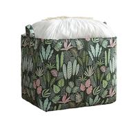 Sac de rangement imprimé tropical avec poignées