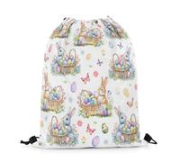 Sac De Rangement Joyeuses S Pâques, Œufs Kawaii, Dessin Animé Sac De Sport Voyage Sacs De Sports PE pour Plein Téléphone Camping