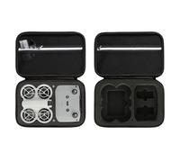 Sac de Rangement Mallette de Transport pour DJI Neo Fly More Combo Accessoires, Sac de Voyage EVA Sac à Main Anti-Rayures et Anti-Chute Etui de Protection (Noir+Noir)