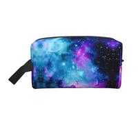 Sac de rangement mignon avec imprimé lèvres rouges - Trousse de toilette et cosmétique de voyage avec fermeture éclair - Maquillage en toile réutilisable, Cool Star River, Taille unique