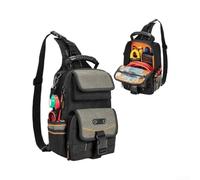 Sac de rangement multi-poches de 27,9 cm de capacité 7 l | Construction robuste 600D, prête à l'emploi, utilisation quotidienne pour des coutures renforcées durables, durables