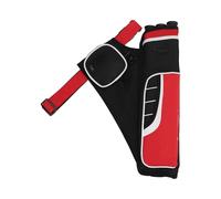 Sac de Rangement Multidirectionnel Portable pour Arc et Flèches pour Le Sport de Tir à l'arc, Support de Flèche de Fabrication Soignée pour Flèches d'arc Classique composé (Rouge)