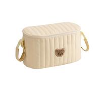 Sac de rangement multifonction à suspendre pour poussettes de bébé avec design spacieux, tissu imperméable pour le shopping et les voyages