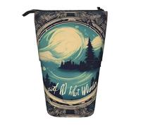 Sac de rangement multifonction avec inscription « Not All Who Wander Are Lost »