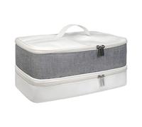 Sac de rangement multifonction double couche résistant aux chocs pour sèche-cheveux
