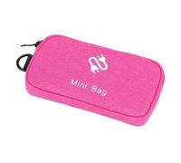 Sac de rangement multifonction etanche pour l'exterieur, pochette pour cable USB, chargeur de telephone, rouge