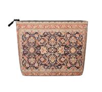 Sac de rangement multifonctionnel avec fermeture éclair pour voyage, voyage d'affaires, maison, art orientaliste antique, Noir , Taille unique