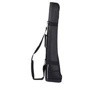 Sac de Rangement Nylon pour Clubs de Golf 3 Clubs, Portable et Léger, Couleur Rose - Conception Ergonomique, Poche Zippée Pratique, Idéal Entraînement et Pratique (Noir)