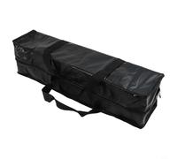 Sac de rangement pliable à longue bande pour tapis de yoga, couvertures de sol, trépieds et lumières de photographie, adapté pour les activités de plein air et l'équipement (noir, 60 x 15 x 15 cm)