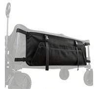 Sac de rangement pliable avec poche latérale et pochette en filet, sac d'accessoires de chariot Oxford 600D pour le camping, le jardin, la plage, le sport, le pique-nique (portable pliable) - Sacs